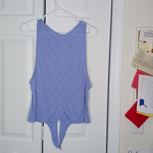 Zella Tie Front Activewear Tank Top NWOT - Picture 3 of 9